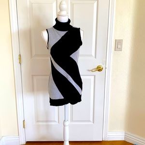 White and black cotton tank